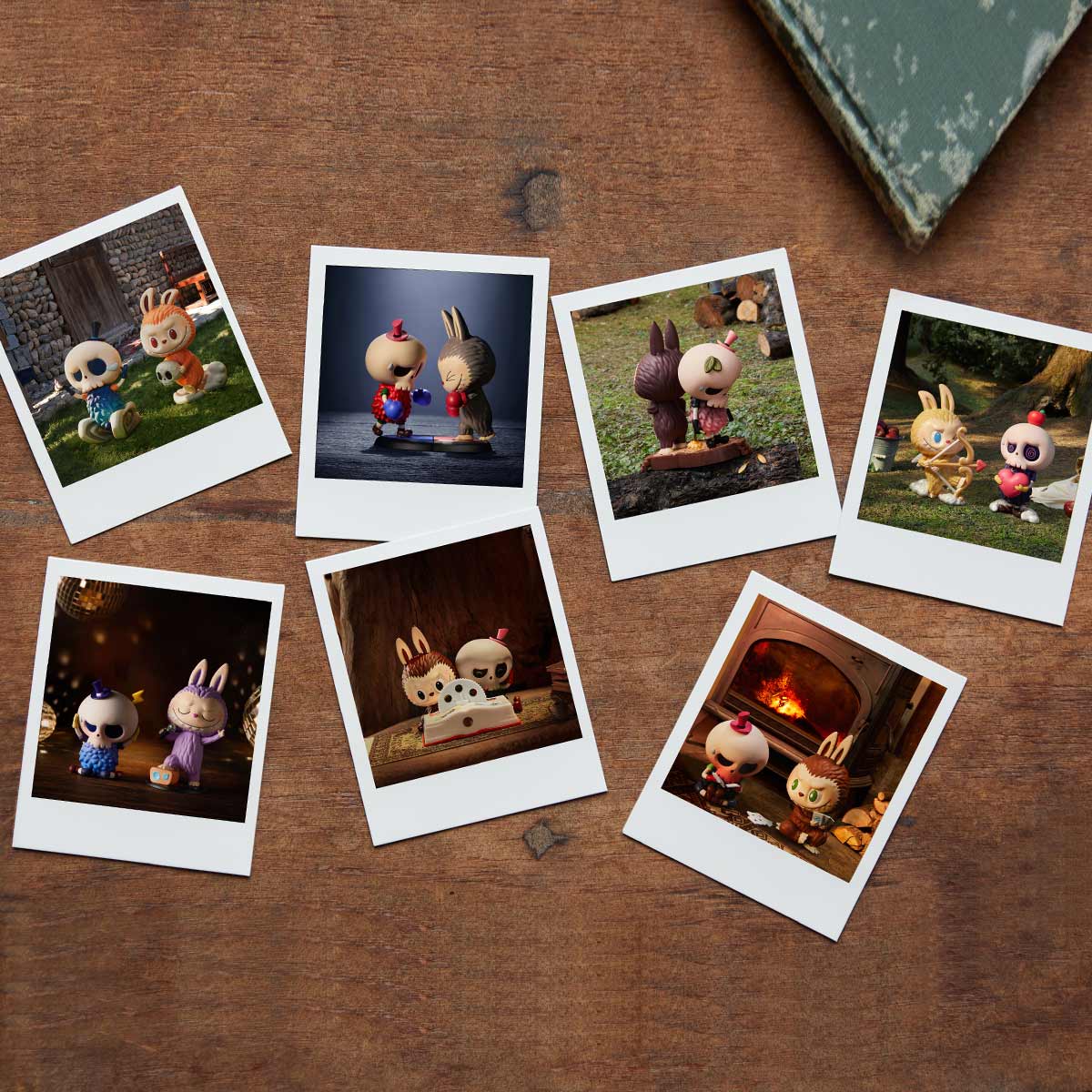 Figuras de la serie Diario de travesuras de LOS MONSTRUOS