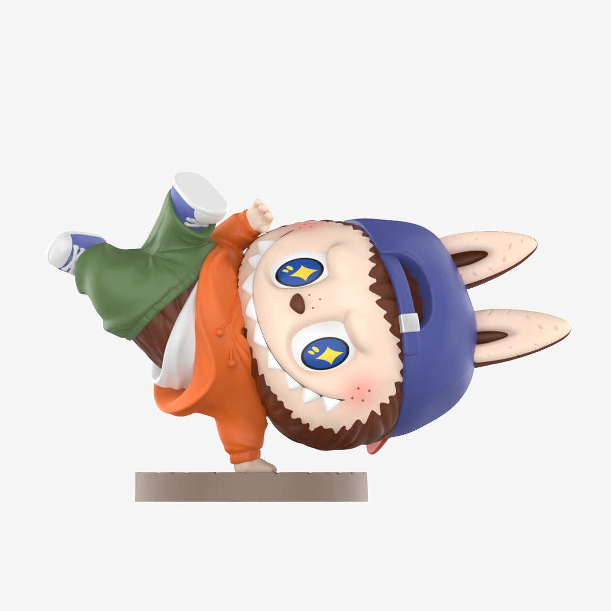 Figura de chica de hip-hop LABUBU