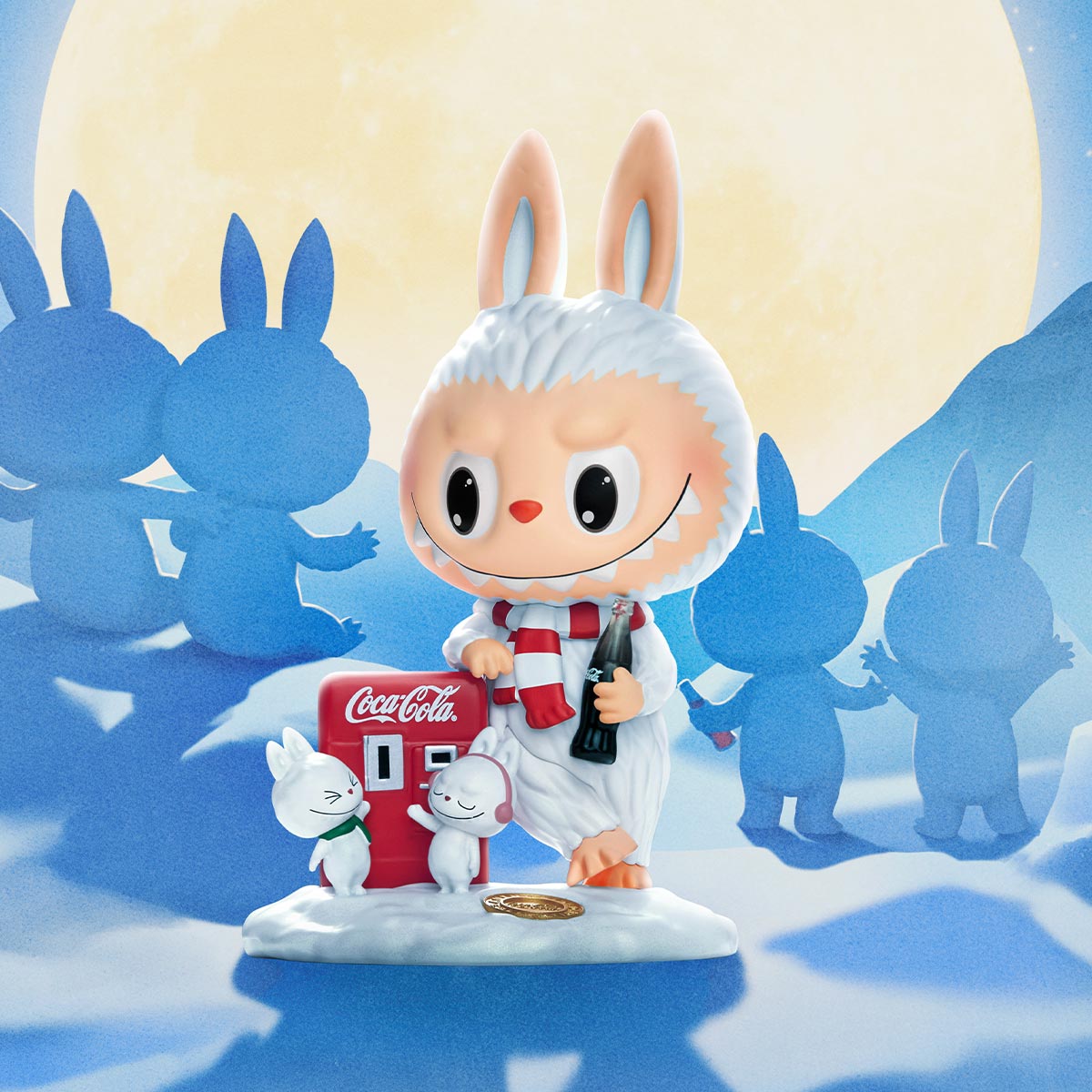 Figuras de la serie COCA-COLA LOS MONSTRUOS