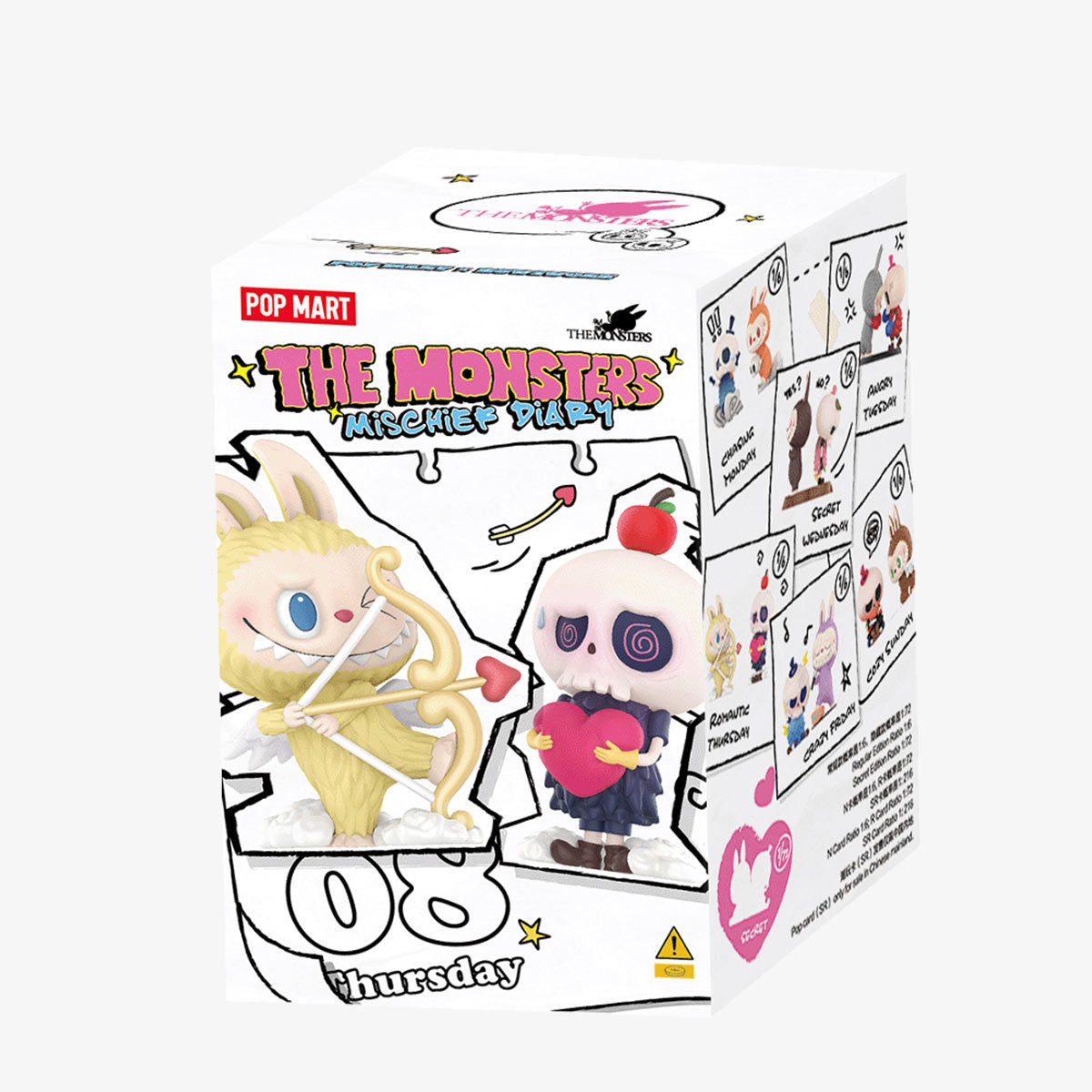 Figuras de la serie Diario de travesuras de LOS MONSTRUOS