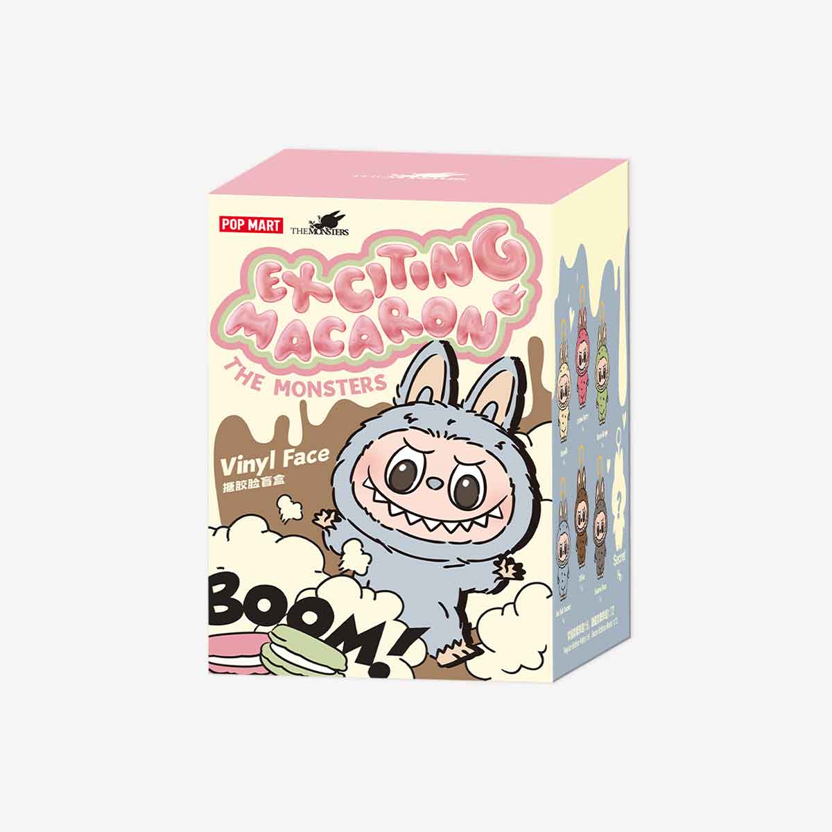 LOS MONSTRUOS - Emocionante caja sorpresa con cara de vinilo de macarrón