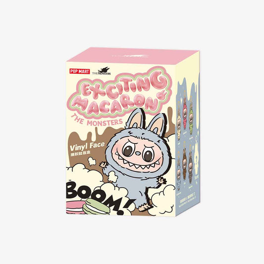 LOS MONSTRUOS - Emocionante caja sorpresa con cara de vinilo de macarrón