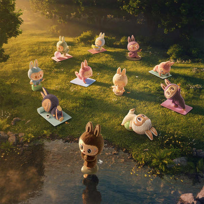 Figuras de la serie Lazy Yoga de LOS MONSTRUOS