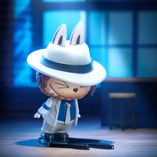 Figura de movimientos de baile de superestrella LABUBU