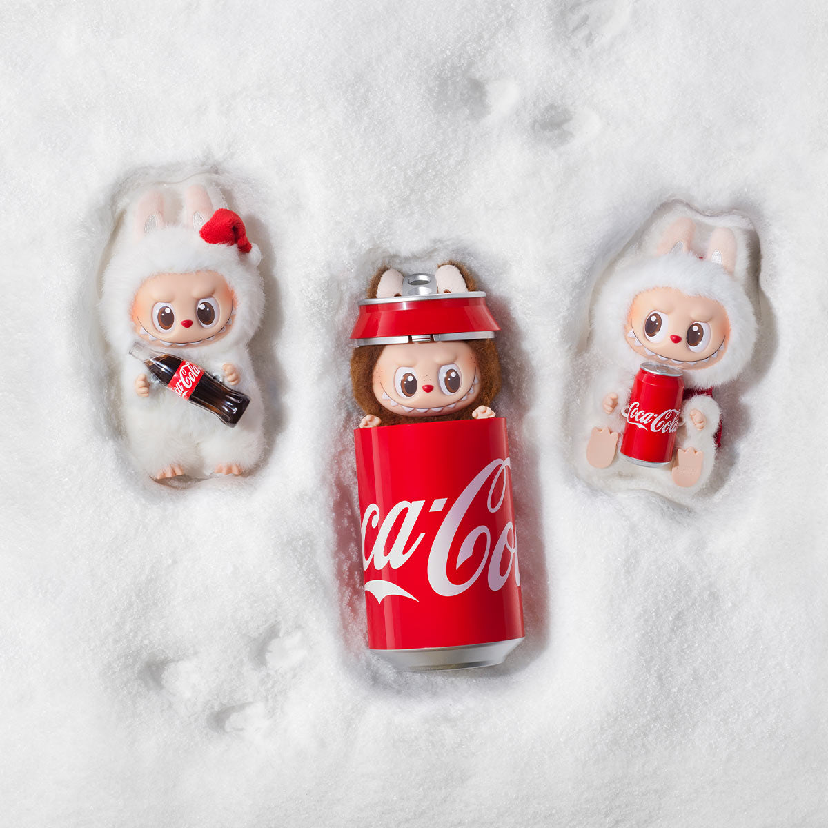 LA SERIE MONSTRUOS COCA-COLA - Caja sorpresa con cara de vinilo