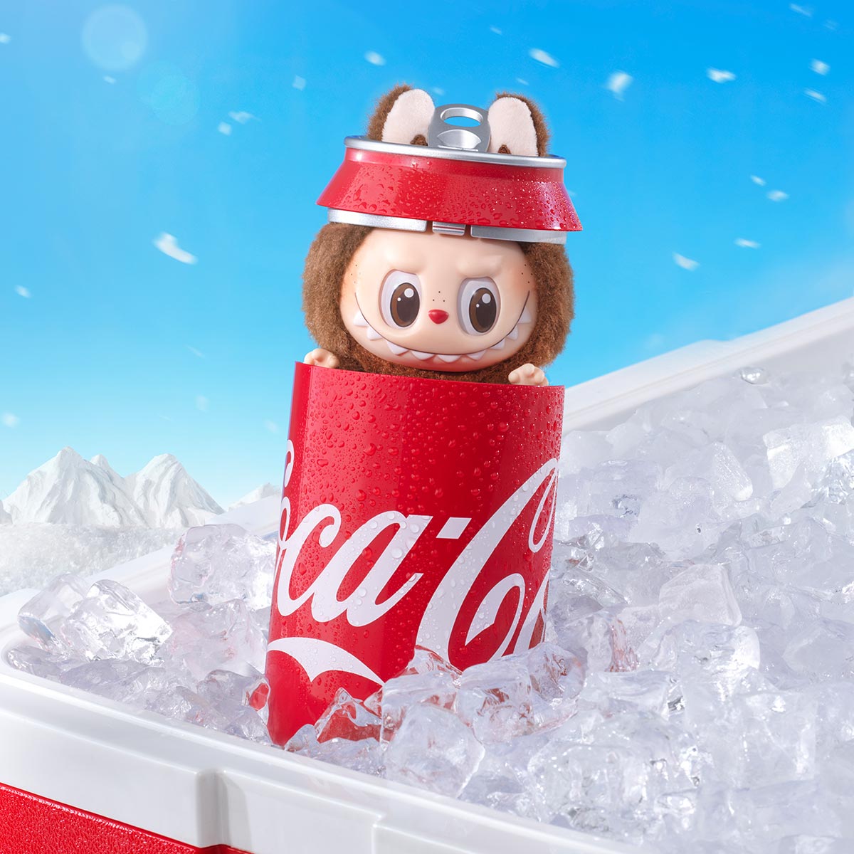 LA SERIE MONSTRUOS COCA-COLA - Caja sorpresa con cara de vinilo