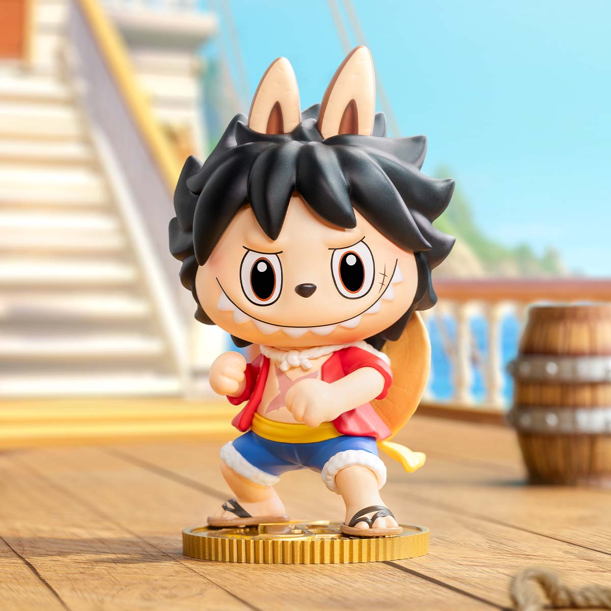 Figuras de Labubu x One Piece en caja ciega – Edición secreta – 1 pieza