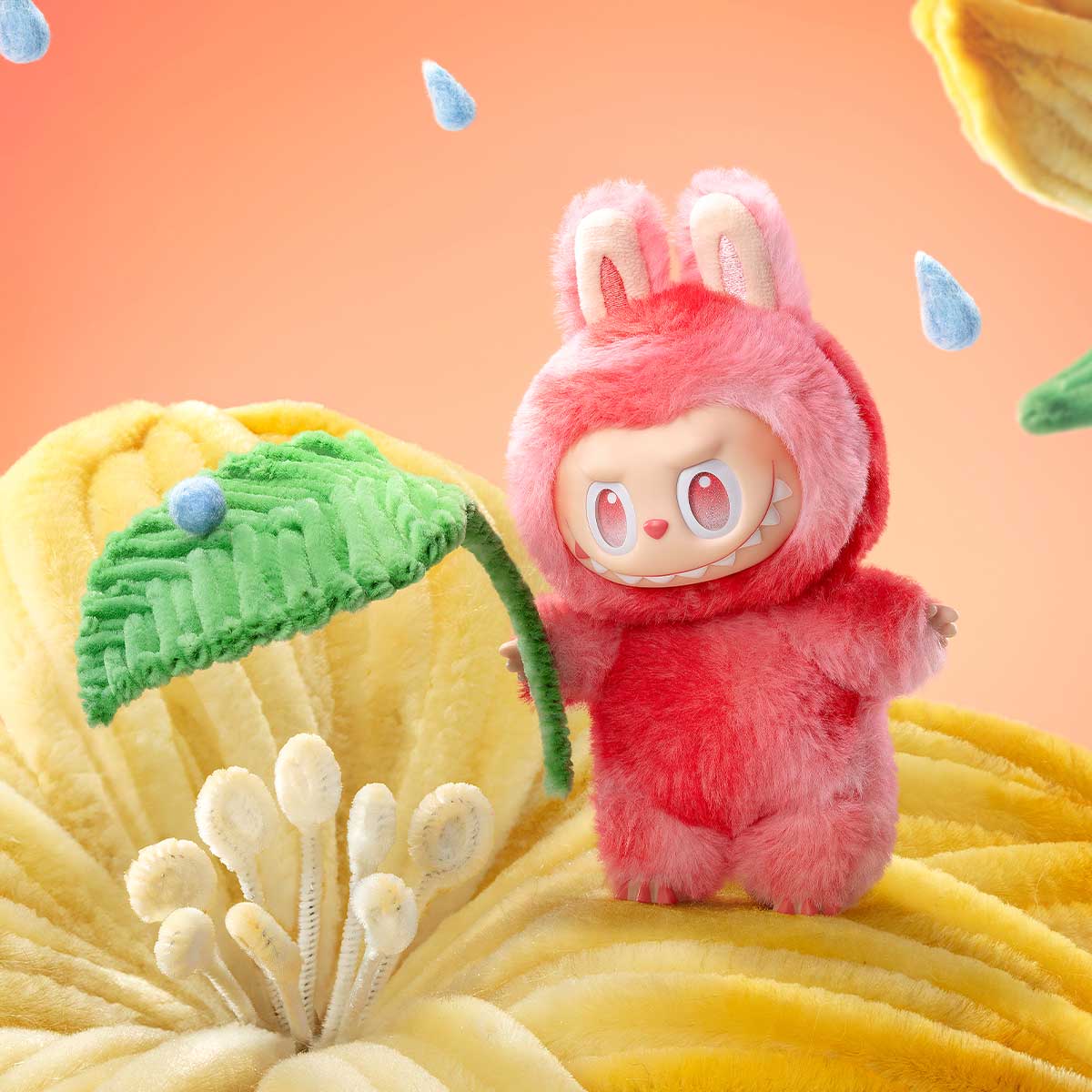 Peluche de vinilo Labubu Blind Box - Serie Big Into Energy - 1 unidad