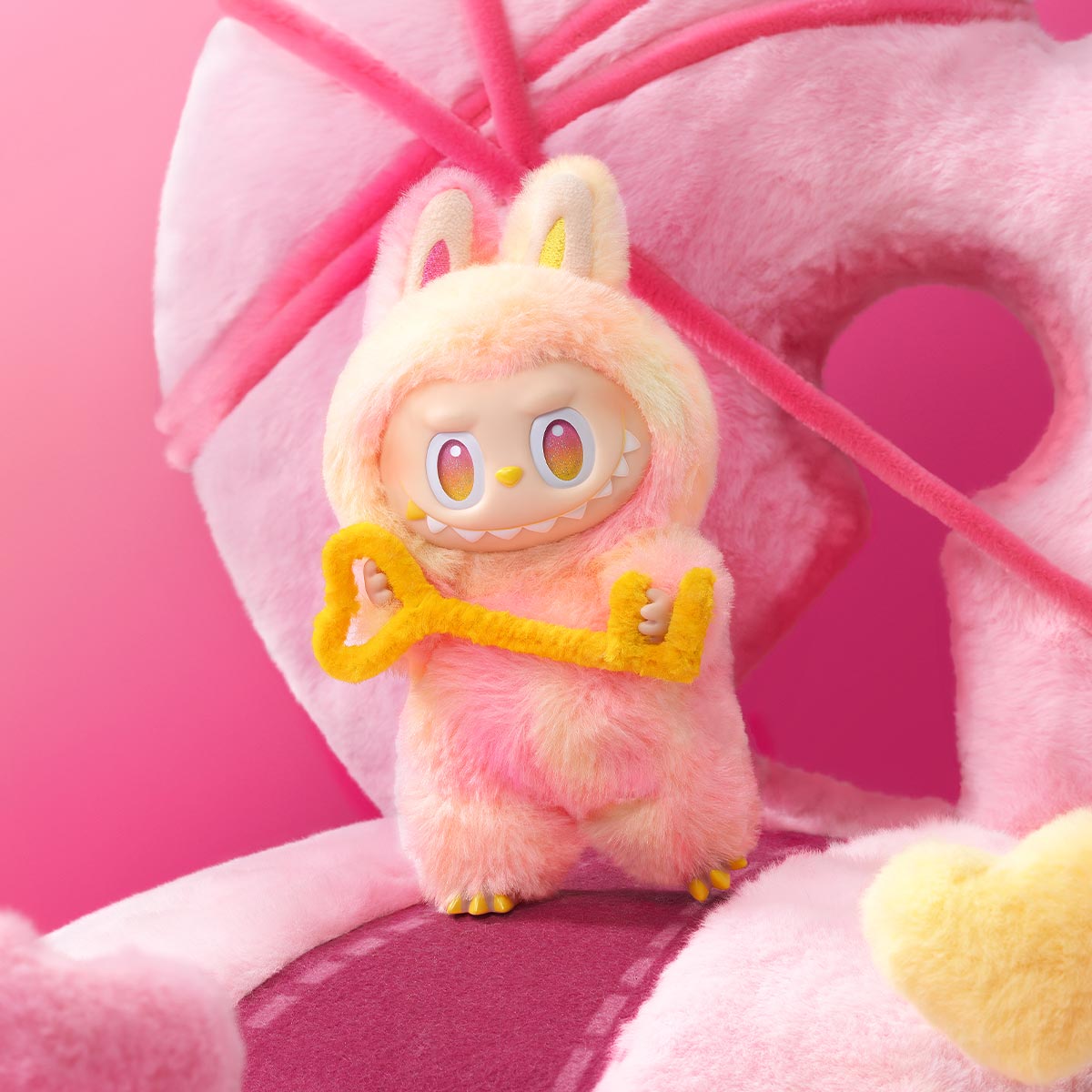 Peluche de vinilo Labubu Blind Box - Serie Big Into Energy - 1 unidad